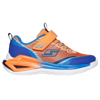 Skechers Boys S Lights Tri-Namics 2.0 Orange Multi Trainers - Orange