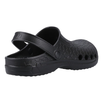 Unisex Cotswold Uley Garden Clogs - Black