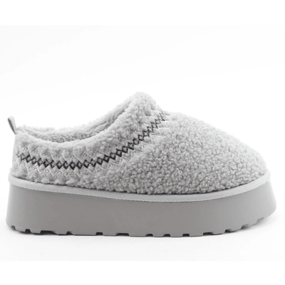 Womens Heavenly Feet Cosetto Slipper - Grey