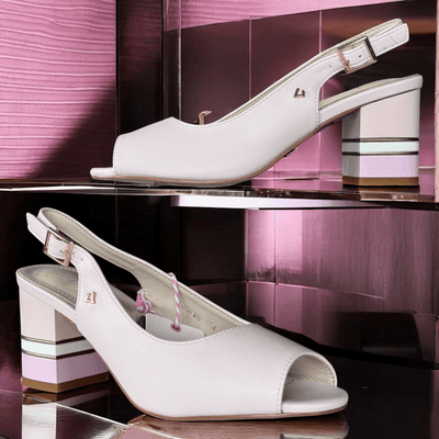 Womens Una Healy Guitar Man Peep Toe Block Heels - Mauvelous