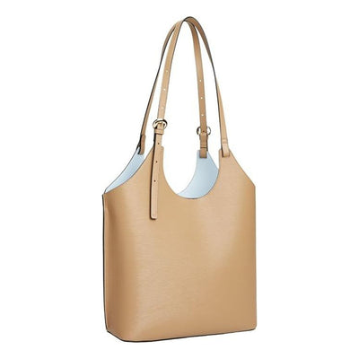 Womens Tommy Hilfiger Safari Canvas Tan Modern Mini Tote Bag - Tan