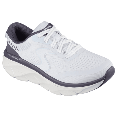 Womens Skechers D'Lux Walker 2.0 Trainers - White