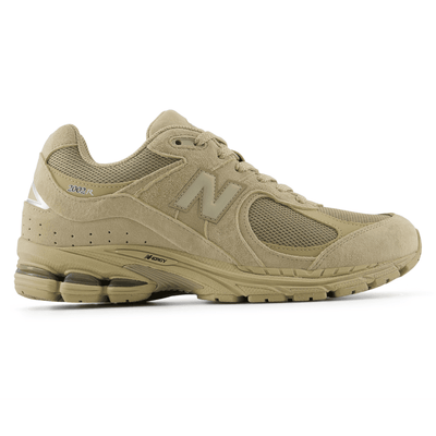 Mens New Balance 2002 Trainers - Stoneware with Silver Metallic