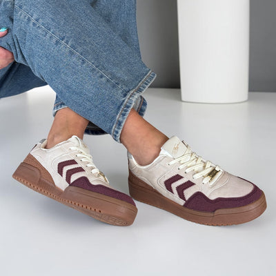 Womens Lloyd & Pryce Muir Trainers - Timeless Port