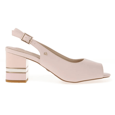 Womens Una Healy Guitar Man Peep Toe Block Heels - Mauvelous - Mauvelous
