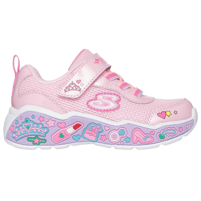 Skechers Infants Play Scene: Fun-Squad Trainers - Light Pink Multi