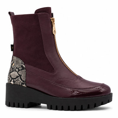 Womens Kate Appleby Laggan Mix Damson Ankle Boots - Mix Damson