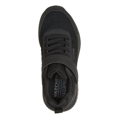Big Kids Boys Skechers 406341L Bounder 2.0 - Aqua Pace Black Waterproof Trainers - Black