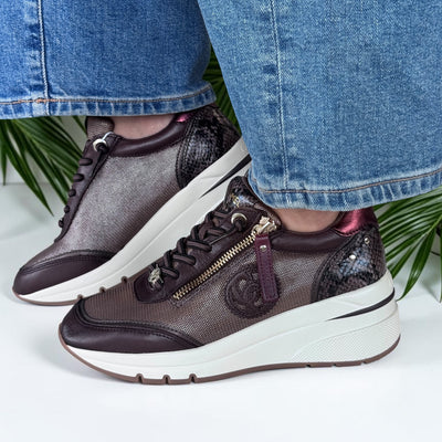 Womens Carmela 164228 Trainers - Brown