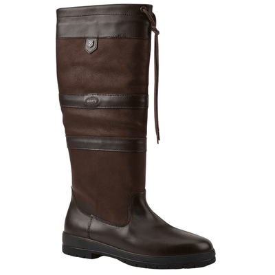 Womens Dubarry Galway Ladies Waterproof Country Boots - Mocha