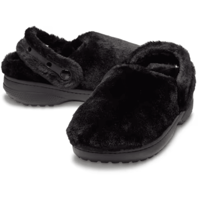 Womens Crocs Classic Unfurgettable Clog - Black