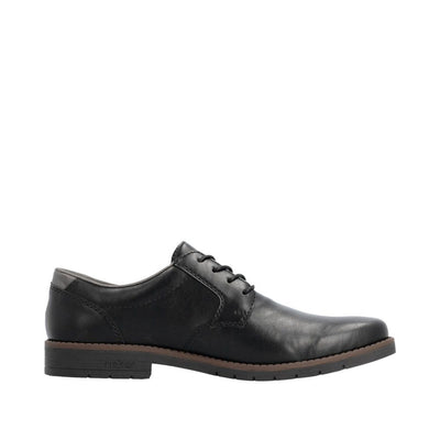 Mens Rieker 13900 Black Formal Lace-up Shoe - Black