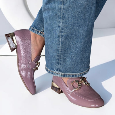 Womens Zanni & Co Hanoe Loafers - Rosewood