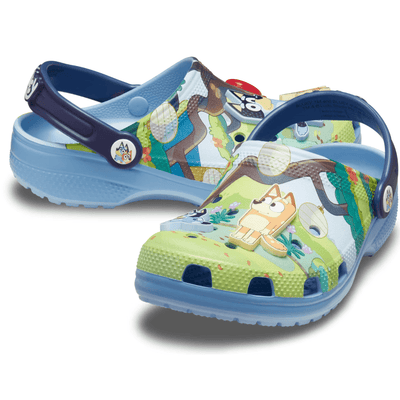 Infant Crocs Toddler Bluey Classic Clog - Blue