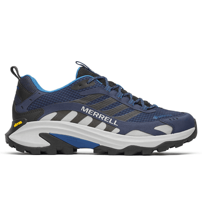 Merrell Mens Moab Speed 2 Gore-Tex Hiking Trainers - Navy