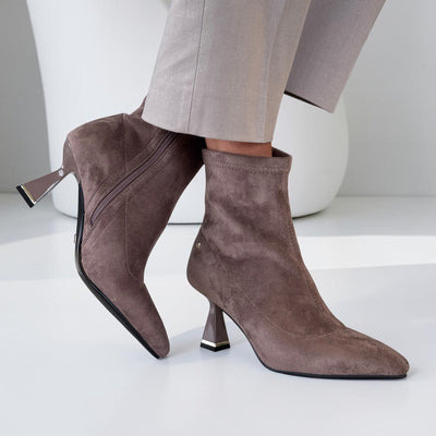 Womens Una Healy Aperture Suede Ankle Boots - Utaupia