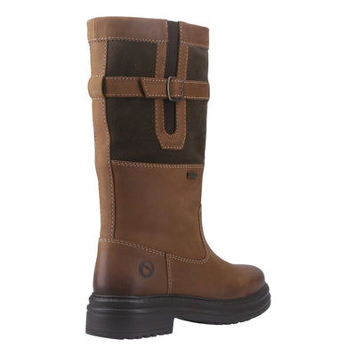 Womens Cotswold Broadwell Mid Boots - Tan