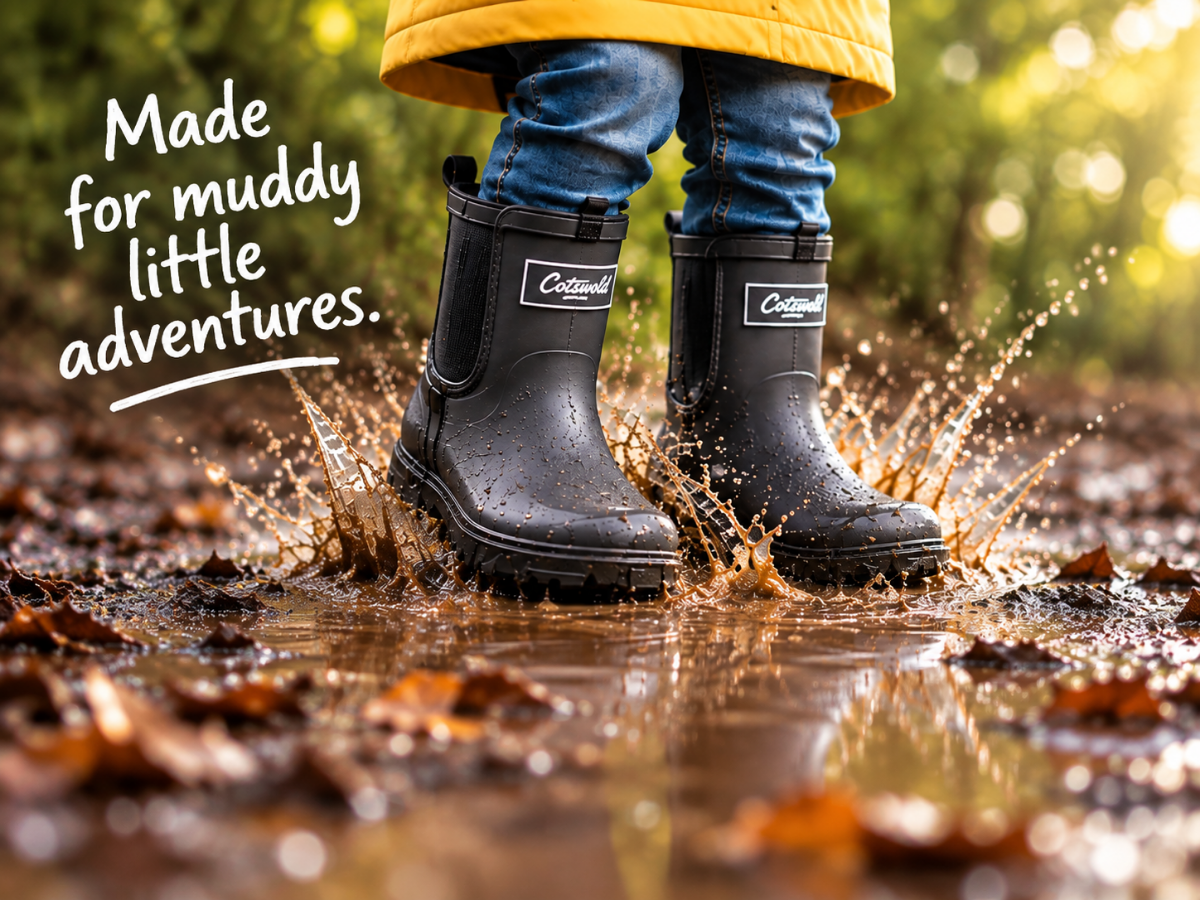 Kids Cotswold Barton Wellingtons