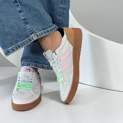 Womens Teddy Smith 121139 Trainers - Ice