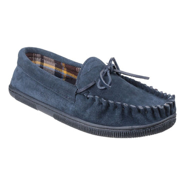 Mens Cotswold Alberta Slippers - Navy