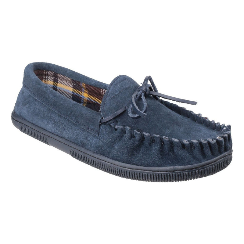 Mens Cotswold Alberta Slippers - Navy