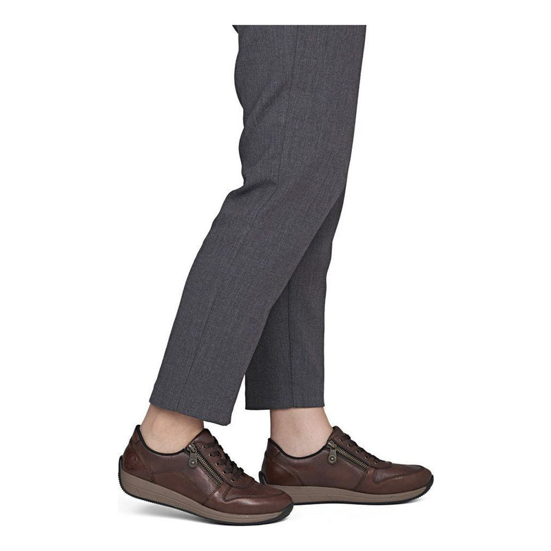 Womens Rieker N1100 Trainers - Chestnut