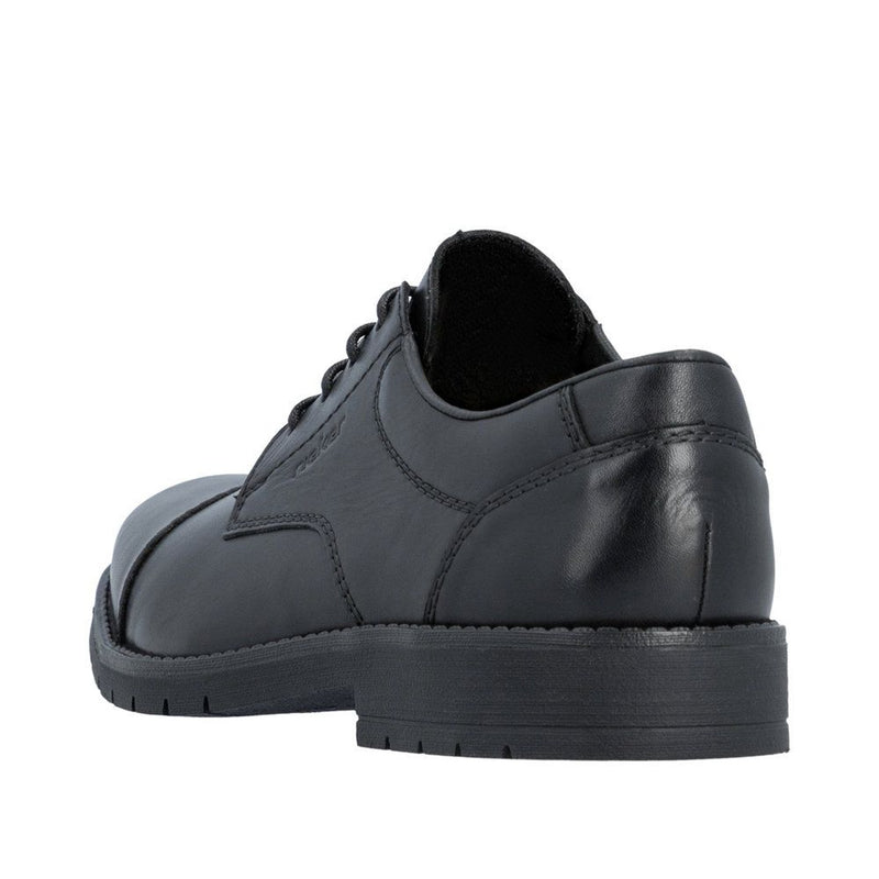 Mens Rieker 13901 Black Formal Lace-up Shoe - Black