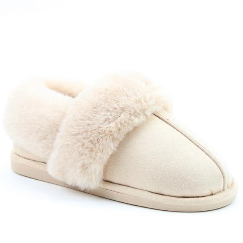 Womens Heavenly Feet Dynasty Rose Gold Slippers