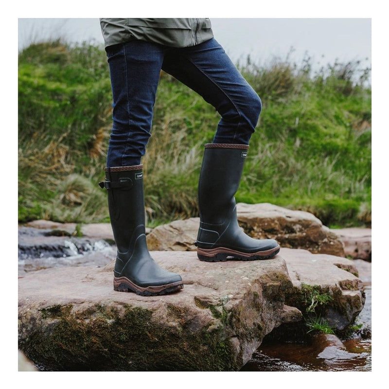 Unisex Cotswold Compass Waterproof Wellingtons - Green
