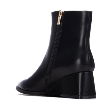 Womens Xti 146210 Black Ankle Boots - Black