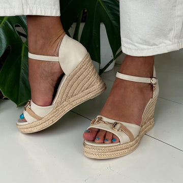 Womens Una Healy Ghostbuster Wedge Sandals - Nearly There