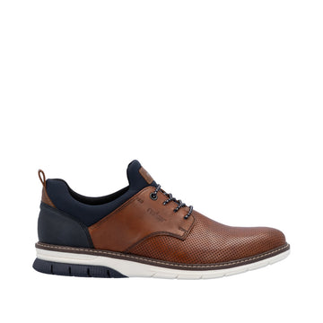 Mens Rieker 14450 Brown Formal Lace-up Shoe - Brown