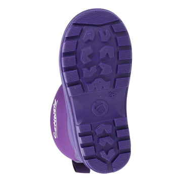 Kids Cotswold Hilly Neoprene Wellingtons - Purple