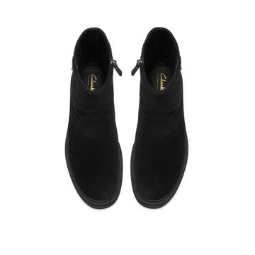 Womens Clarks Orinoco3 Trim Ankle Boots - Black