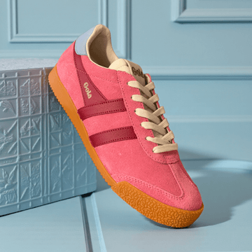 Womens Gola Elan Trainers - Bubblegum
