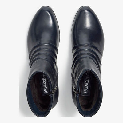 Womens Regarde Le Ciel Stefany-392 Ankle Boots - Navy
