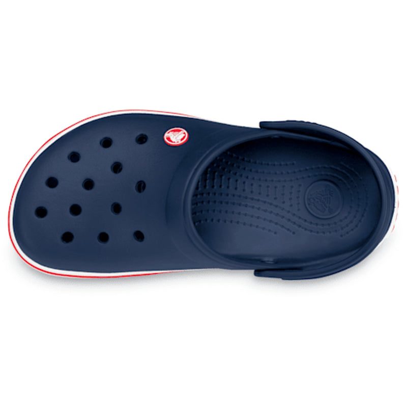 Mens Crocs Navy Crocband Clogs - Navy