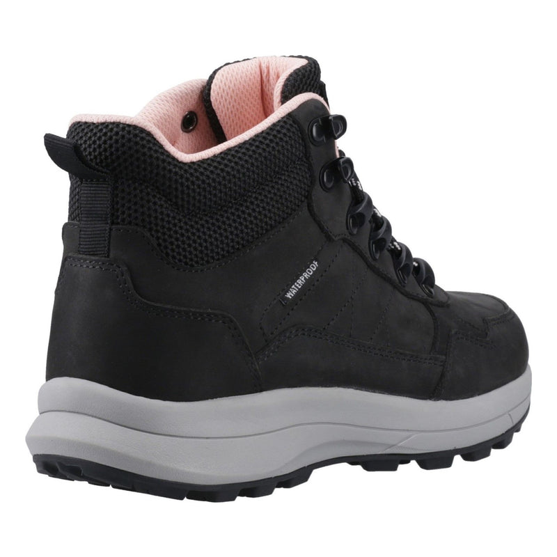 Womens Cotswold Oddington Nubuck Hiking Boots - Black