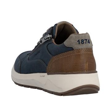 Mens Rieker 11504 Blue Trainers - Blue