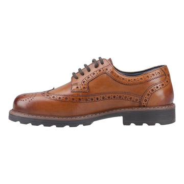 Mens Cotswold Ramsden Tan Brogues - Tan