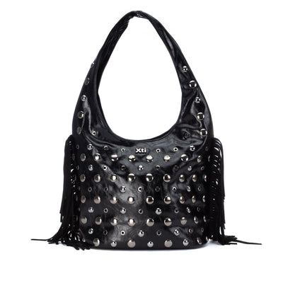Womens Xti 184698 Shoulder Bag - Black