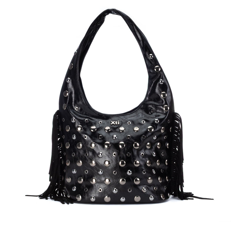 Womens Xti 184698 Shoulder Bag - Black