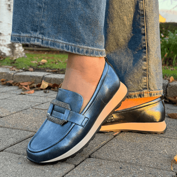 Womens Lloyd & Pryce Butzirus Sporty Loafers - Peacock