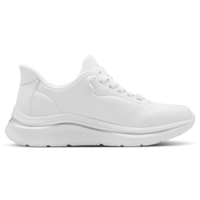 Womens Tamaris Comfort 83730 White Elastic Lace Slip - White