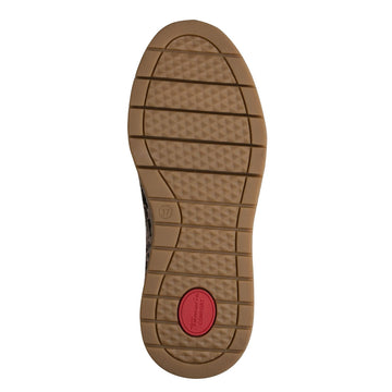 Womens Tamaris 83739 Side Zip Trainers - Cognac Leopard
