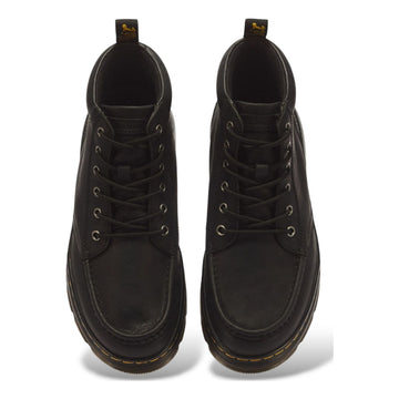 Mens Dr. Martens Bridwell Chukka Black Wyoming Leather Ankle Boots - Black
