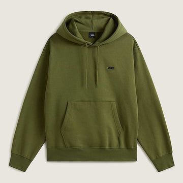 Mens Vans Left Chest II Pullover Loose Fit Hoodie - Khaki