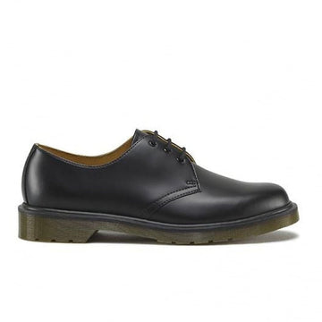 Girls Dr Martens 1461 Black Lace Up Shoes - Black