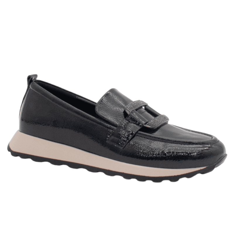 Womens Lloyd & Pryce Butzirus Sporty Loafers - Stealth