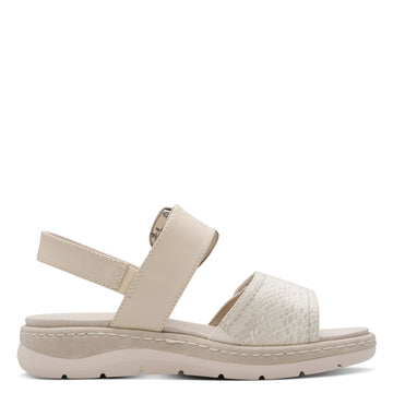 Womens Jana 28701 Sandals - Ivory Combination